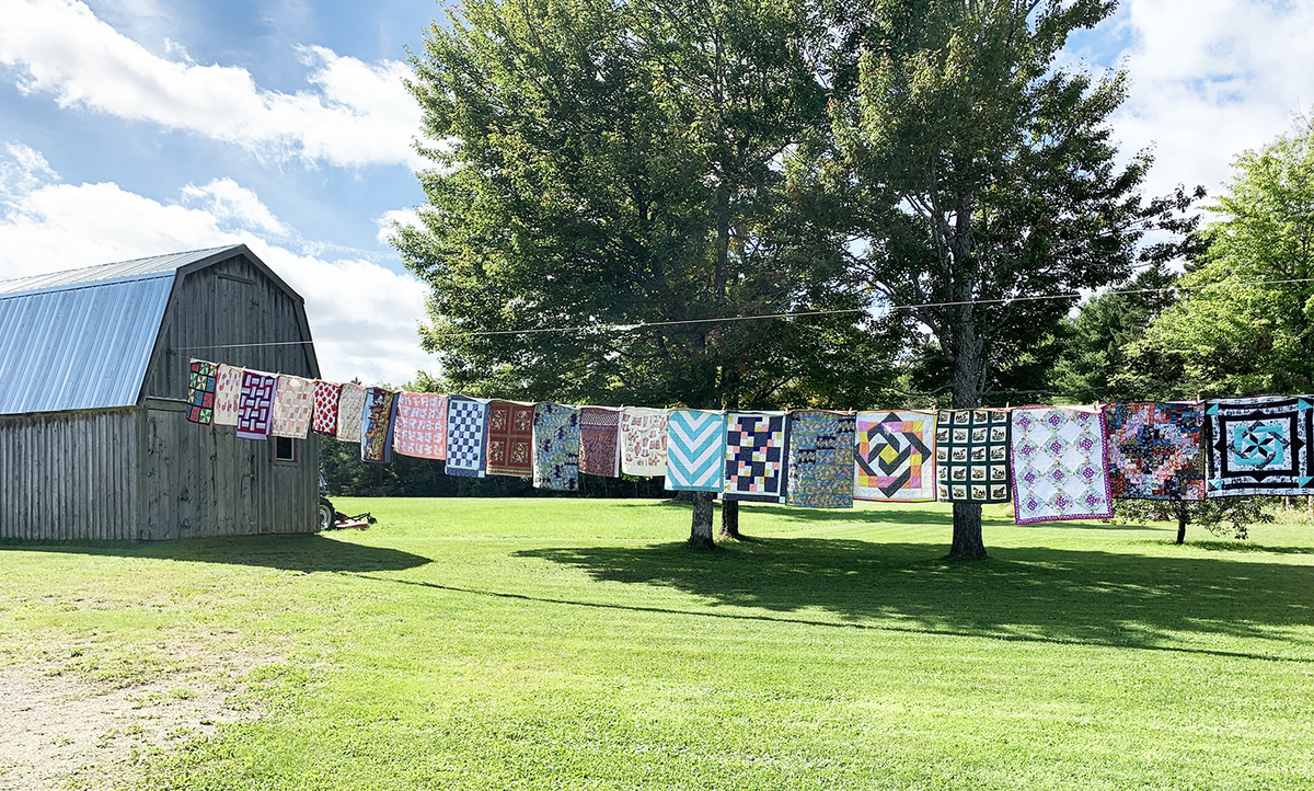 Missional quilting St Paul, Browns Yard Anglican Diocese of Fredericton